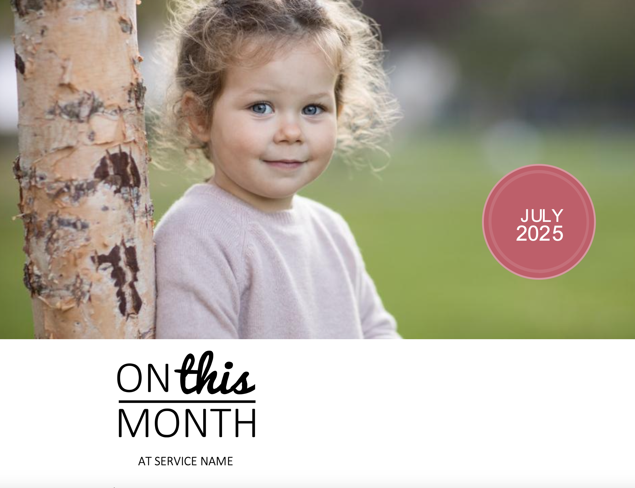 Teddy Bear ELC July 2025 Newsletter